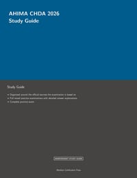 AHIMA CHDA 2026 Study Guide cover