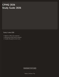CPHQ 2026 Study Guide cover