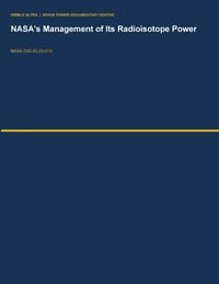 NASA's Management of Its Radioisotope Power Systems Program (IG-23-010) cover