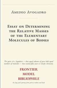 Essay on Determining the Relative Masses of the Elementary Molecules of Bodies cover