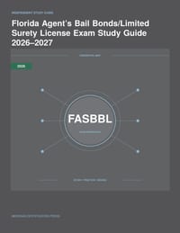 Florida Agent's Bail Bonds/Limited Surety License Exam Study Guide 2026-2027 cover