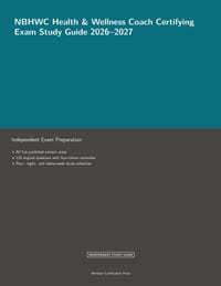 NBHWC Health & Wellness Coach Certifying Exam Study Guide 2026-2027 cover