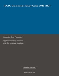 IBCLC Examination Study Guide 2026-2027 cover