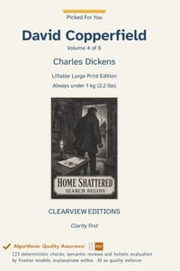 David Copperfield - Volume 4 of 6 cover