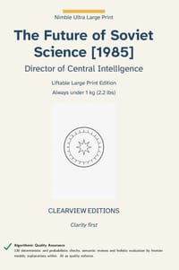 The Future of Soviet Science [1985] cover