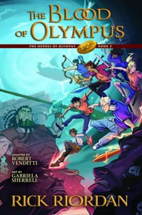 Blood of Olympus: The Graphic Novel cover