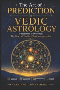 The Art of Prediction in Vedic Astrology: Understand Confluence: The Key to Effective Chart Interpretation cover