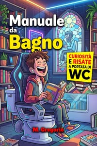 Manuale da Bagno: Mentre fai la Cacca Curiosità, Indovinelli, e risate per le tue pause di relax. Trasforma il tuo bagno in un'oasi di sapere e divert cover