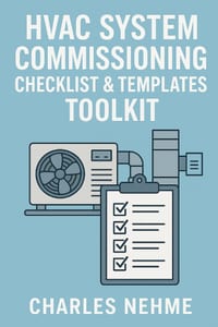 HVAC System Commissioning Checklist & Templates, Toolkit cover
