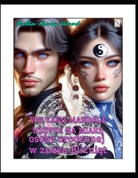 Yin Yang mandale uszyte na miarę osoby urodzonej w znaku Bliźniąt: zdrowie mentalne cover