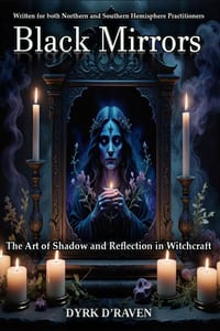 Black Mirrors: The Art of Shadow and Reflection in Witchcraft cover