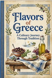 Flavors of Greece: A Culinary Journey Through Tradition and Taste cover