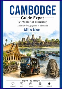 Cambodge Guide Expat: S'intégrer et prospérer entre tuk-tuks, pagodes et paperasse cover