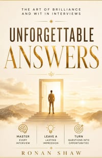 Unforgettable Answers: The Art of Brilliance and Wit in Interviews cover