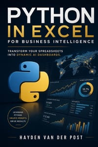 Python in Excel for Business Intelligence: Transform Your Spreadsheets into Dynamic AI Dashboards. cover