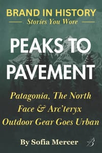 Peaks to Pavement: Patagonia, The North Face & Arc'teryx: Outdoor Gear Goes Urban cover