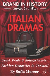 Italian Dramas: Gucci, Prada & Bottega Veneta: Fashion Dynasties in Turmoil cover