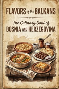 Flavors of the Balkans: The Culinary Soul of Bosnia and Herzegovina cover