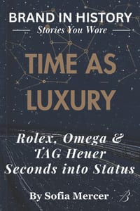 Time as Luxury: Rolex, Omega & TAG Heuer: Seconds into Status cover