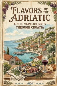 Flavors of the Adriatic: A Culinary Journey Through Croatia cover