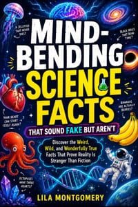 Mind-Bending Science Facts That Sound Fake but Aren't: Discover the Weird, Wild, and Wonderfully True Facts That Prove Reality Is Stranger Than Fictio cover