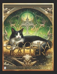 Sagolika Katter Kattmagi målarbok: magiska katter cover