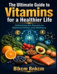 The Ultimate Guide to Vitamins for a Healthier Life: Unlocking the Secrets to Optimal Health and Wellness cover