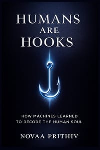 Humans Are Hooks: HOW MACHINES LEARNED TO DECODE THE HUMAN SOUL: Understanding Algorithms, Dopamine Loops, and the Psychology of the Modern Mind cover