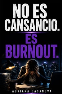 No es cansancio: es burnout: Cómo reconocer el agotamiento extremo antes de que tu cuerpo diga basta cover
