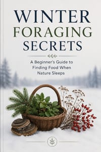 Winter Foraging Secrets A Beginner's Guide to Finding Food When Nature Sleeps cover