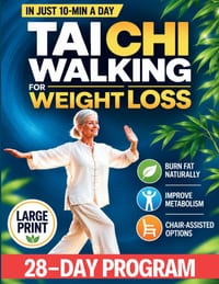 Tai Chi Walking for Weight Loss: A Senior-Friendly 28-Day Program with Chair-Assisted Steps, Joint-Safe Mobility, and Gentle Daily Walking to Improve cover