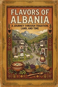 Flavors of Albania A Journey Through Tradition, Land, and Time cover