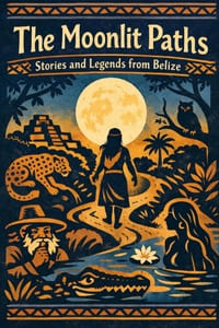 The Moonlit Paths: Stories and Legends from Belize cover
