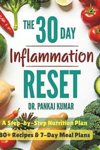The 30-Day Inflammation Reset: A Step-By-Step Nutrition Plan: 80+ Recipes & 7-Day Meal Plans cover