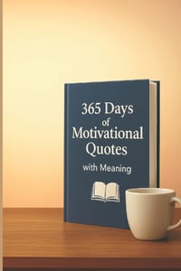 365 Days of Motivational Quotes with Meaning cover