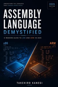 Assembly Language Demystified: A Modern Guide to x86 and ARM in 2025: Understand, Optimize, and Reverse Engineer Code with Low-Level Precision cover