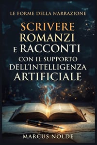 Scrivere romanzi e racconti con il supporto dell'intelligenza artificiale cover