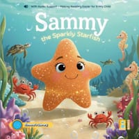 Sammy the Sparkly Starfish: With Audio Support - Making Reading Easier for Every Child cover