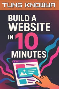 Build a Website in 10 Minutes: NO Coding or Design Skills. Just AI and Vibe. cover