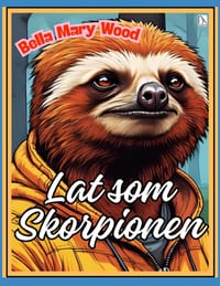 Lat som Skorpionen eller En briljant målarbok för den lata personen född i Skorpionens tecken: sengångare bok cover