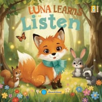 Luna Learns to Listen: With Audio Support - Making Reading Easier for Every Child cover