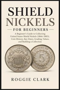 Shield Nickels for Beginners: A Beginner's Guide to Collecting United States Shield Nickels (1866-1883), Coin History, Key Dates, Grading, Values, and cover