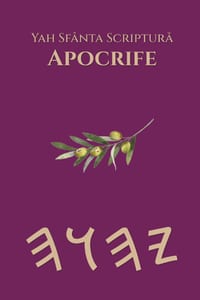 Yah Sfânta Scriptură Apocrife cover