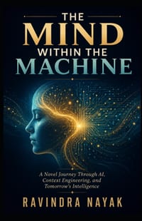 The Mind Within the Machine: A Novel Journey Through AI, Context Engineering, and Tomorrow's Intelligence: "Explaining the Future of Artificial Intell cover