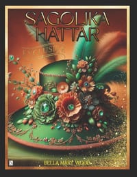 Sagolika Hattar Designermålarbok för barn och vuxna: hattar målarbok cover