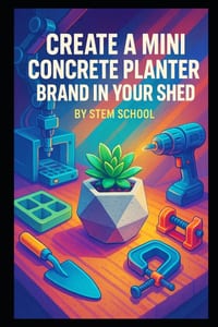 Create a Mini Concrete Planter Brand in Your Shed: Step-by-Step Guide to Molds, Pigments, and Packaging for Instagram-Worthy Indoor Planters cover