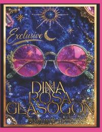 Dina Rosa Glasögon En optimistisk och magisk målarbok: glasögonbok cover