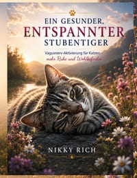 Ein gesunder, entspannter Stubentiger: Vagusnerv-Aktivierung für Katzen - mehr Ruhe und Wohlbefinden cover