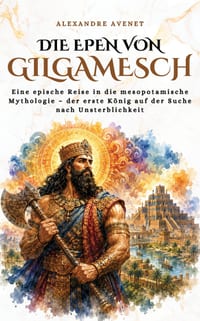 Die Epen von Gilgamesch: Eine epische Reise in die mesopotamische Mythologie - der erste König auf der Suche nach Unsterblichkeit cover