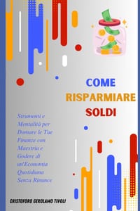 Come risparmiare soldi: Strumenti e Mentalità per Domare le Tue Finanze con Maestria e Godere di un'Economia Quotidiana Senza Rinunce cover